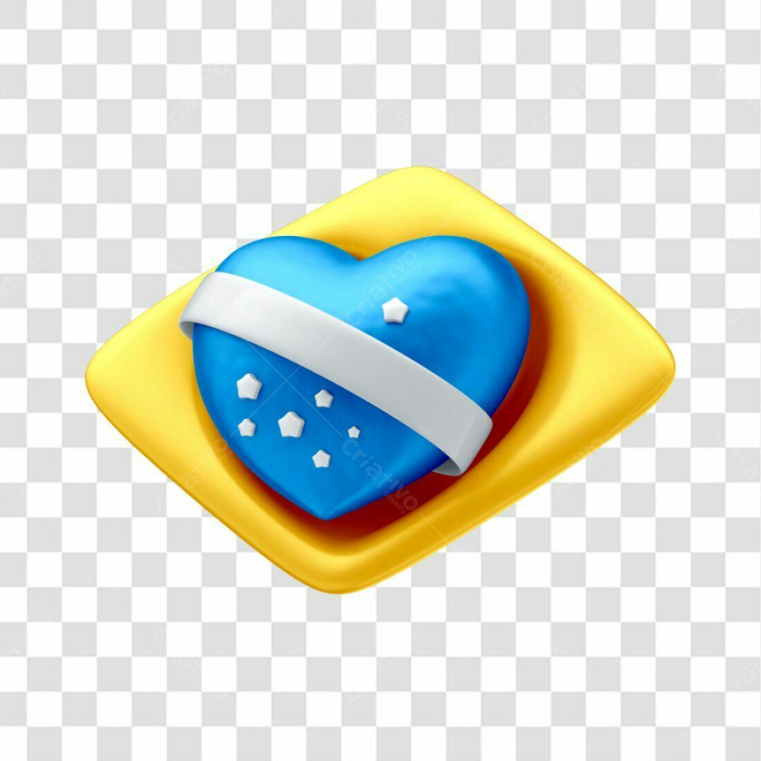 Ícone Dia do Brasil PNG com fundo transparente