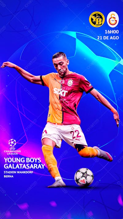Flyer Matchday Ziyech Galatasaray