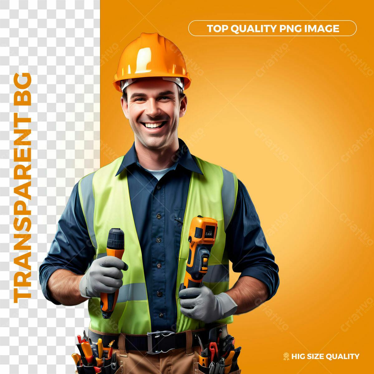 Imagem Profissional para Construtor PSD Editável