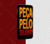 Celular peça pelo delivery vermelho