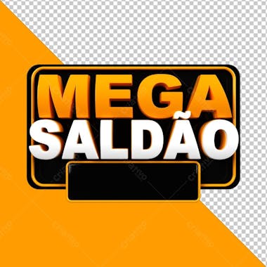 Mega saldão preto