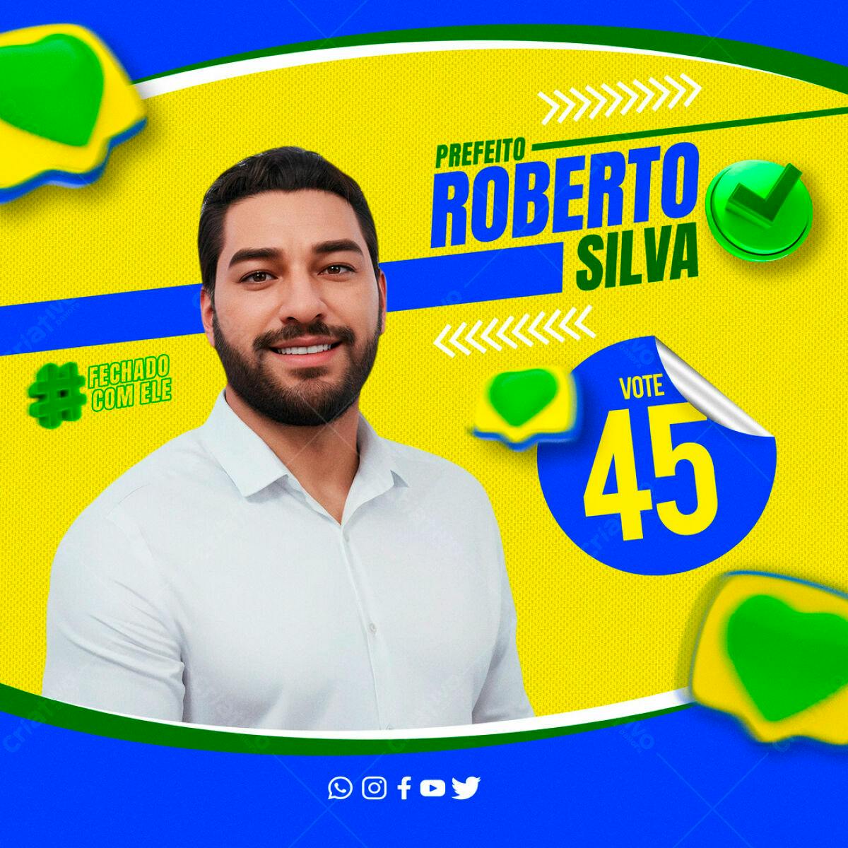PSD para Campanha Política Eleições 2024 PSD Editável