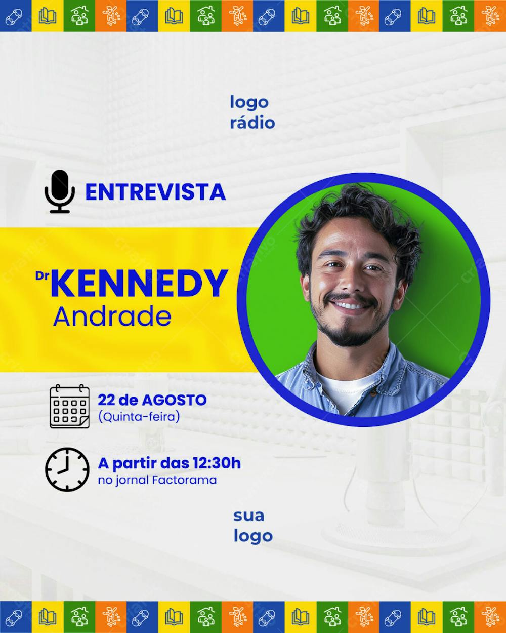 Entrevista Na Rádio Candidato Político