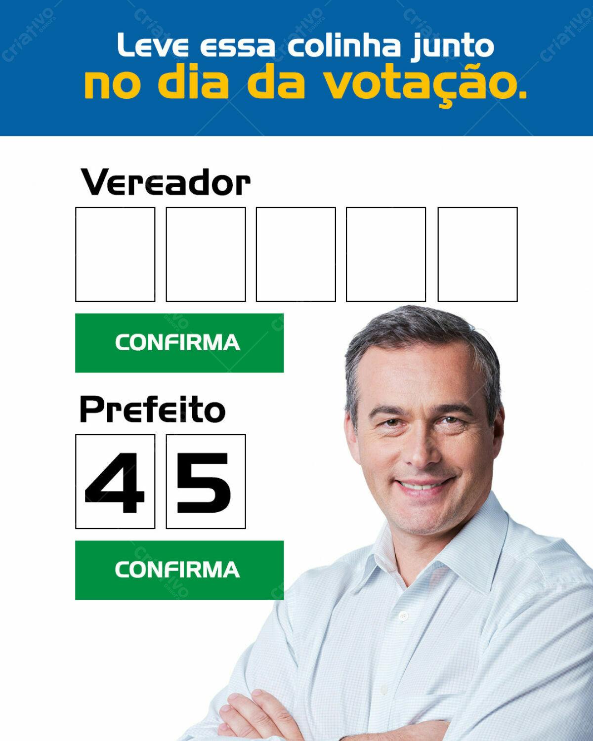 Flyer Eleições PSD Editável