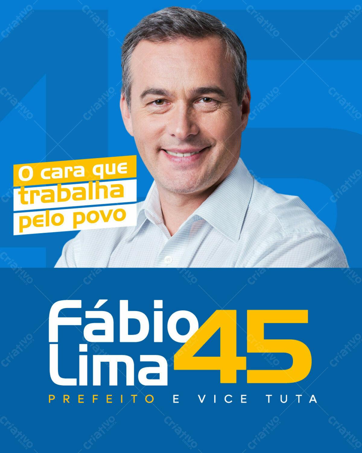 Flyer de Campanha Política PSD Editável