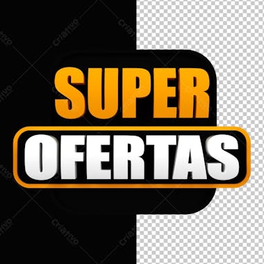 Super ofertas preto