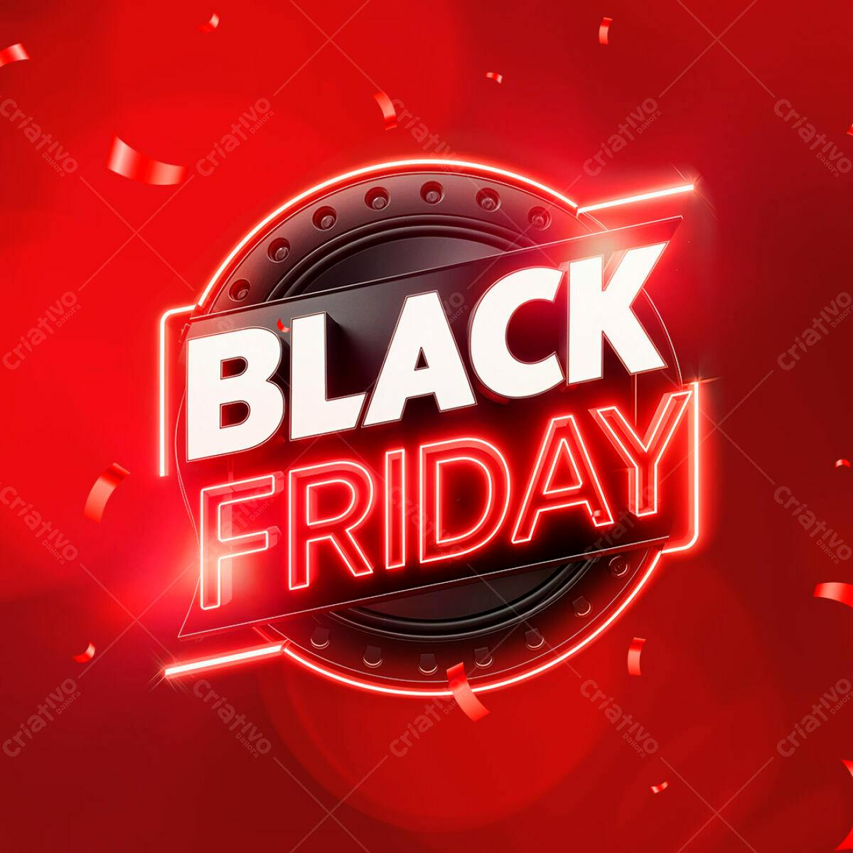 Banner Black Friday PSD Editável