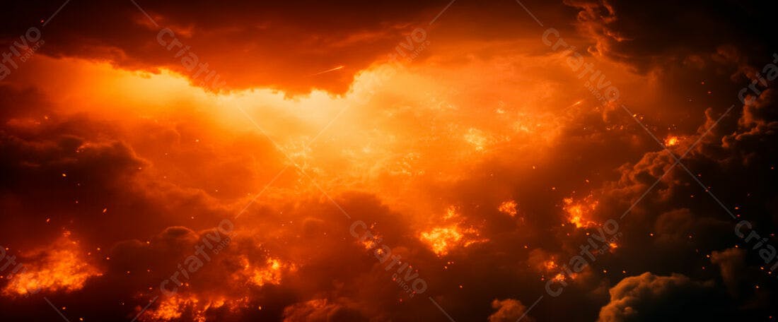 Nuvens de Fogo Infernais