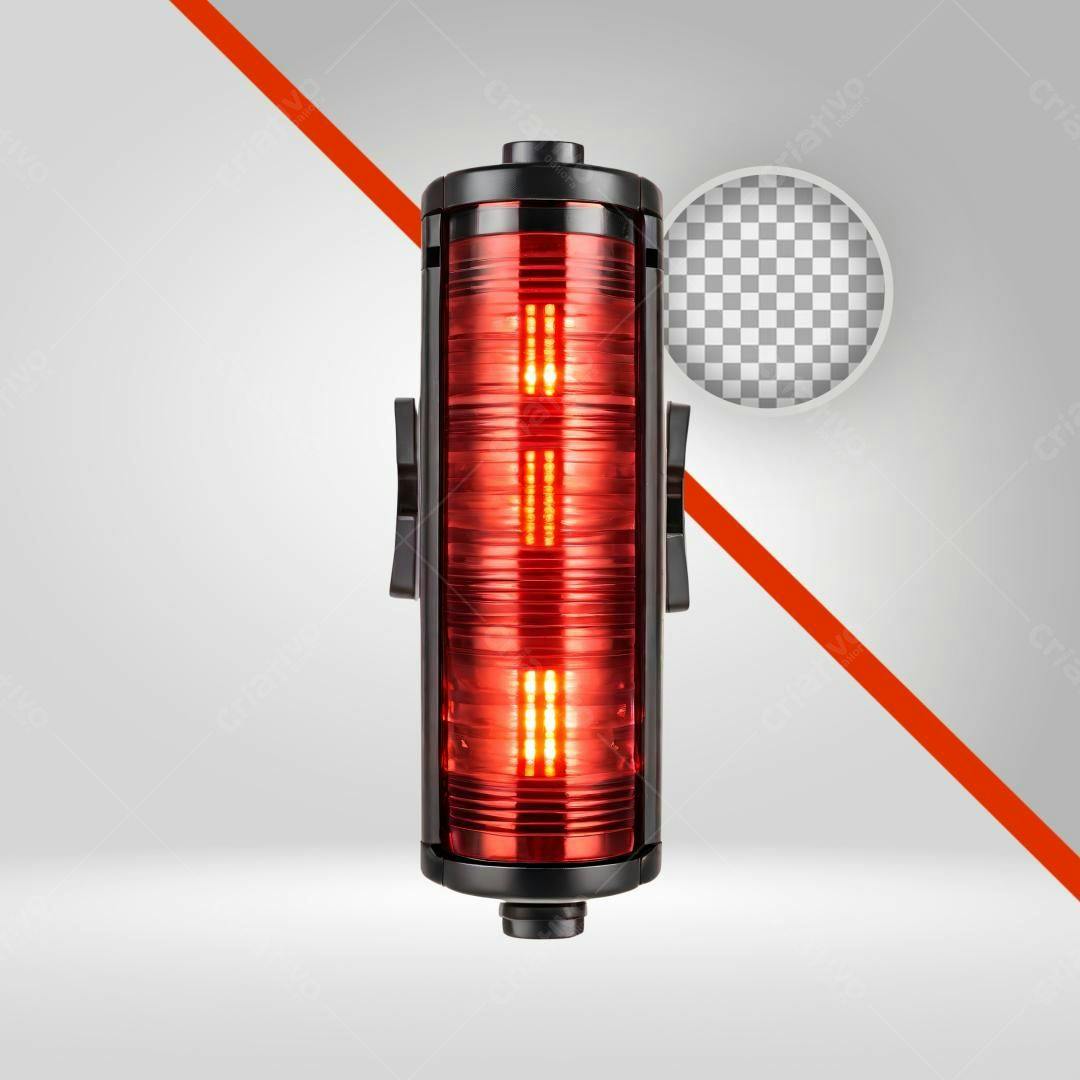 Icone Sinal de Emergência Vermelho PNG com fundo transparente