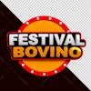 Festival bovino com luz png