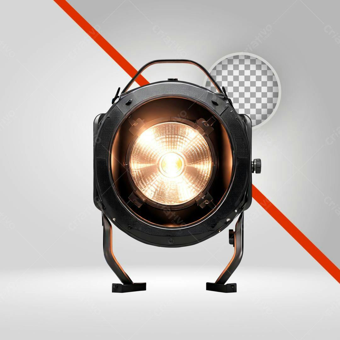 Icone de Holofote Profissional PNG com fundo transparente