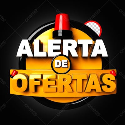 Alerta De Ofertas Preto