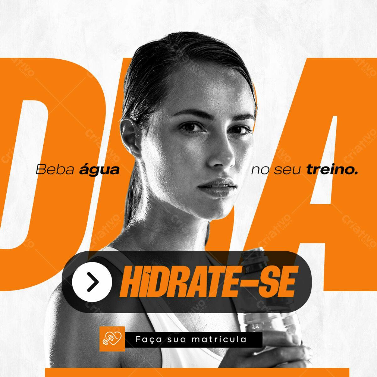Post para Academia PSD Editável