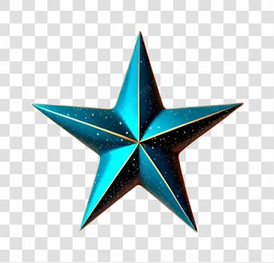 Estrela, Natal, Decoração, Símbolo, Forma, Ícone, Ilustração, Brilhante, Prêmio, Objeto, 3D