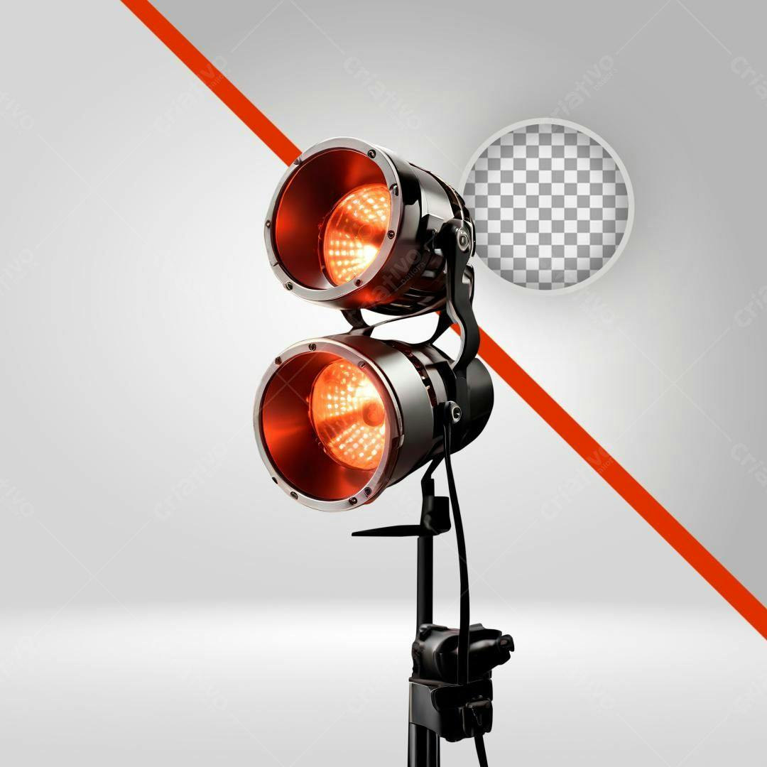 Icone Iluminação Profissional PNG com fundo transparente