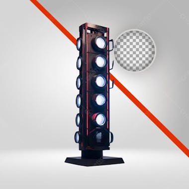 Torre de led para show, lâmpadas de led, tubo de luz