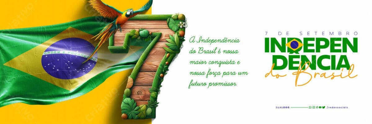 Banner 7 de Setembro PSD Editável