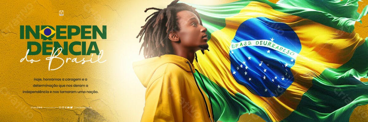 Banner 7 de Setembro PSD Editável