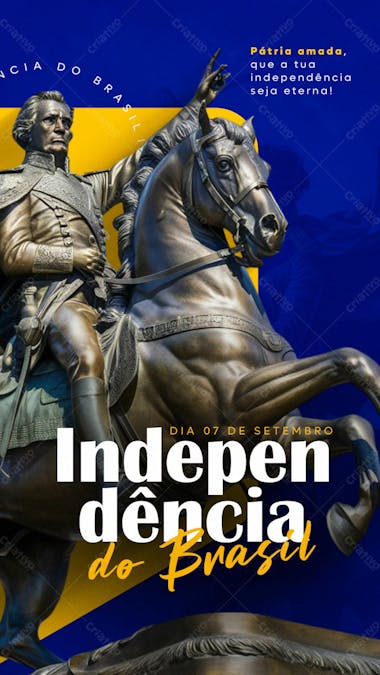 Independência do brasil dia 7 de setembro story