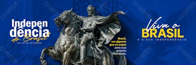 Dia Da Independência Do Brasil Dia 7 De Setembro Feed Carrossel