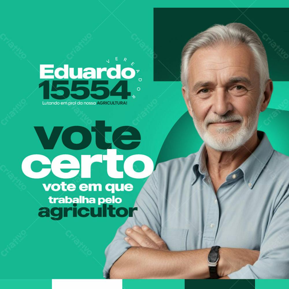 Eleições Social Media Vote Certo Campanha Vereador Feed