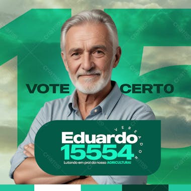 Eleições social media vereador vote certo feed