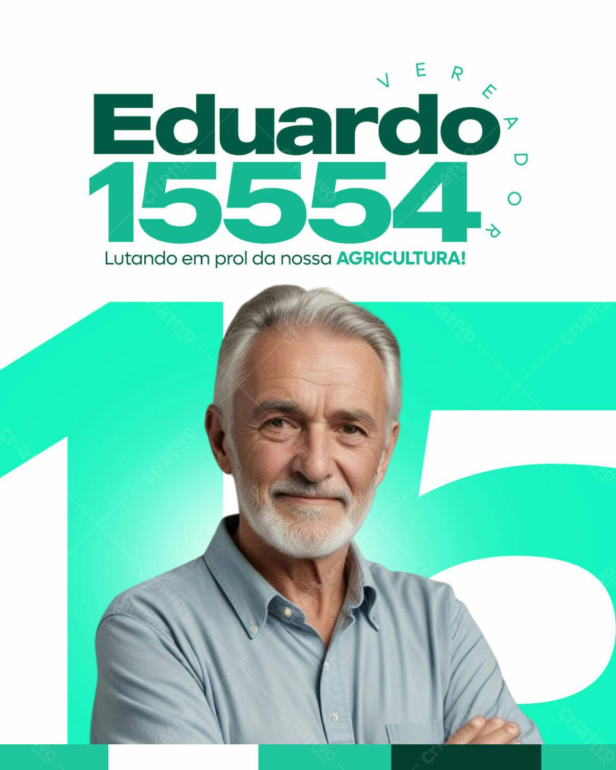 Flyer de Campanha Política PSD Editável