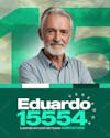 Eleições santinho político candidato à vereador