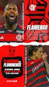 Flyer esportivo campeonato brasileiro 2024 flamengo