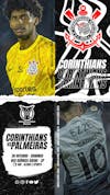 Flyer esportivo campeonato brasileiro 2024 corinthians