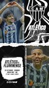 Flyer esportivo campeonato brasileiro 2024 atlético mg