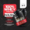 Supplement store, social media, instagram, 100% whey protein