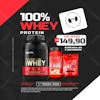 Supplement store, social media, instagram, whey protein, kit