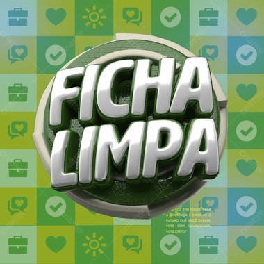 Campanha política social media psd editável 06