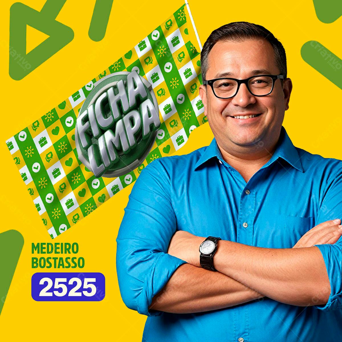 Banner Programa Ficha Limpa PSD Editável