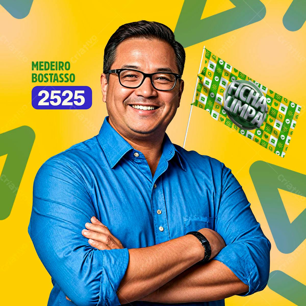 Imagem de Perfil PSD Editável para Redes Sociais