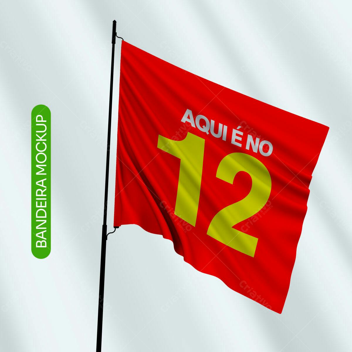 Bandeira para Campanha Eleitoral PSD Editável