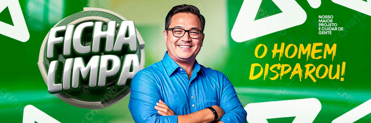 Banner Programa de TV PSD Editável