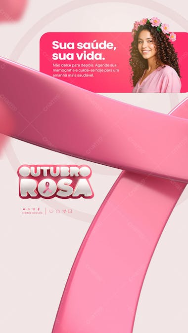 Outubro rosa prevenção contra o cancer 05