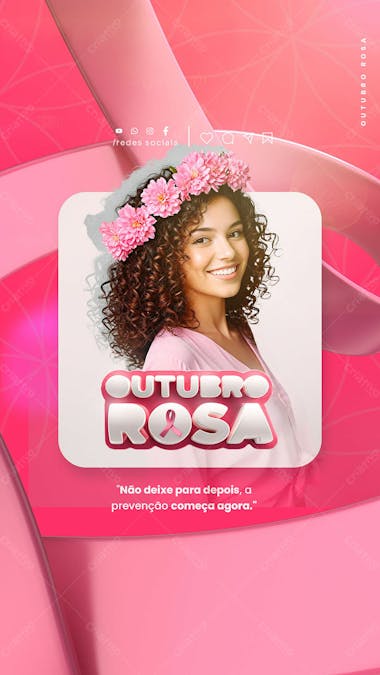 Outubro rosa prevenção contra o cancer 10