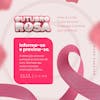 Social media october pink fight against cancer