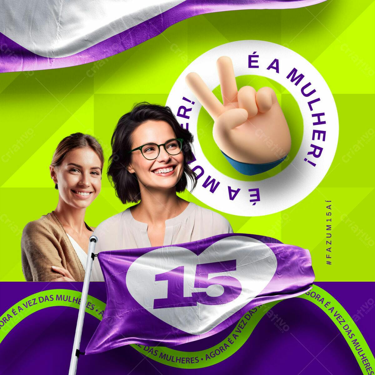 Flyer Dia Internacional da Mulher PSD Editável