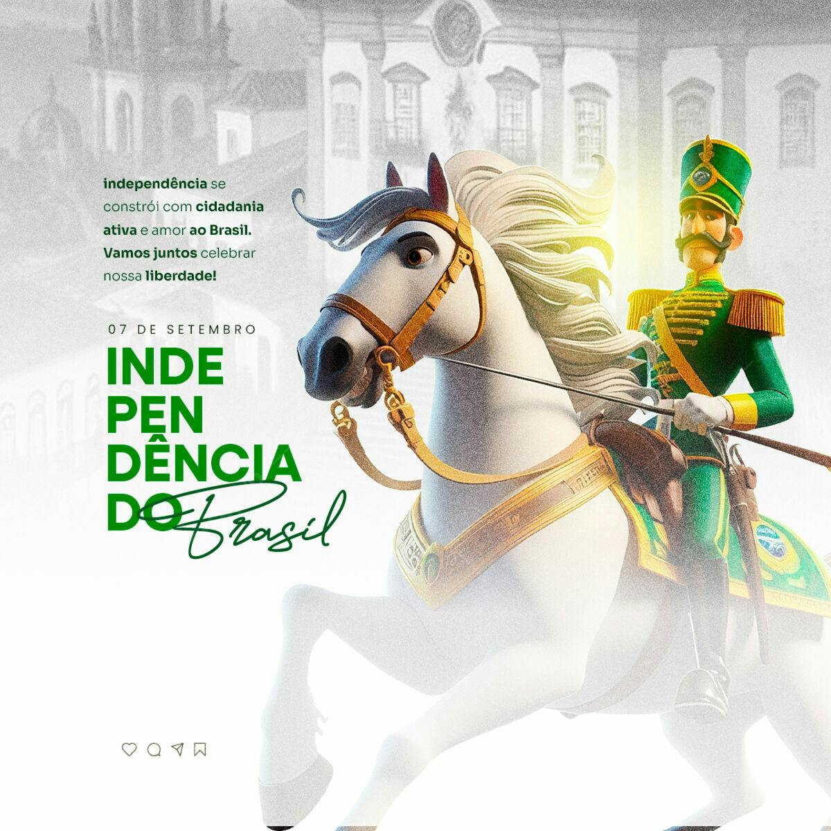 PSD para 7 de Setembro - Independência do Brasil