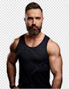 Fitness man transparent background png.