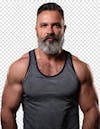 Gray haired fitness man transparent png