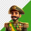 3d character independence soldier of brazil 03