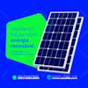 Solar energy, renewable energy, social media, editable psd