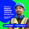 Solar energy environmental impact social media editable psd