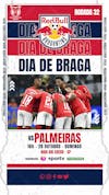 Flyer esportivo campeonato brasileiro 2024 dia de bragantino