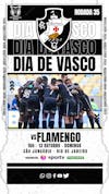 Flyer esportivo campeonato brasileiro 2024 dia de vasco